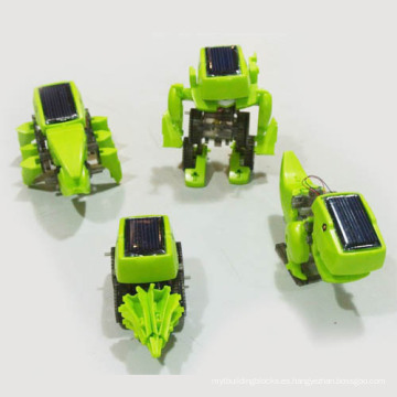 10210648 Juego transformador Solar Robot 4 en 1